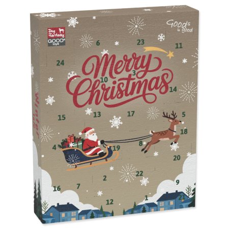 Kalendář Dog Fantasy Winter Tale adventní s hračkami