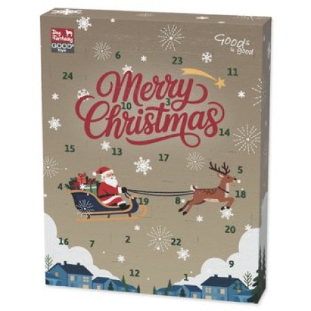 Kalendář Dog Fantasy Winter Tale adventní s hračkami