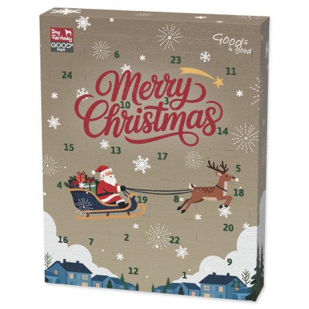 Kalendář Dog Fantasy Winter Tale adventní s hračkami