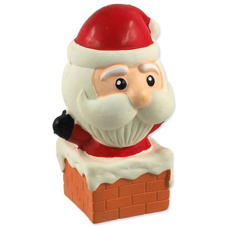 Hračka Dog Fantasy Winter Tale santa latexový pískací 12cm