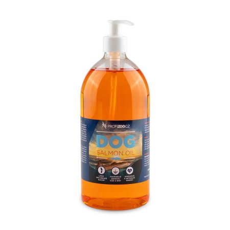 PROFIZOO Lososový Olej 1 000 ml (POŠKOZENÝ OBAL)
