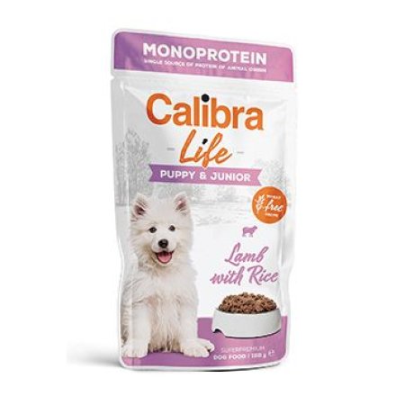 Calibra Dog Life kapsa Puppy&Junior Lamb 150g