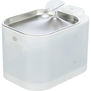Pítko Aqua Square, 2,5 l/23,5 × 15,5 × 15,8 cm, plast/nerezová ocel, bílé