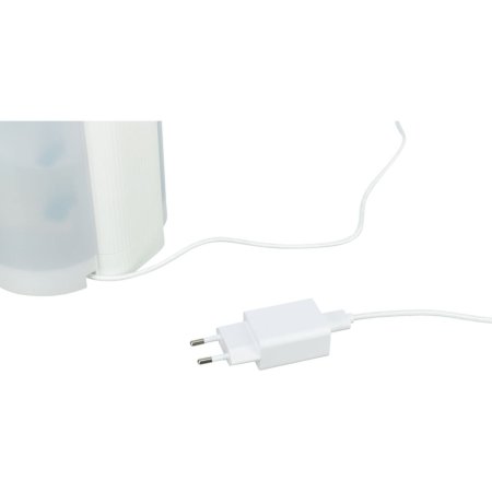 Pítko Aqua Square, 2,5 l/23,5 × 15,5 × 15,8 cm, plast/nerezová ocel, bílé