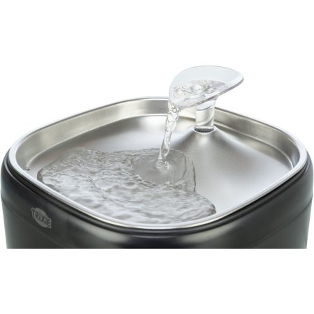 Pitná fontánka Aqua Pure, 2 l/18 × 14,7 × 18 cm, plast/nerezová ocel, černá
