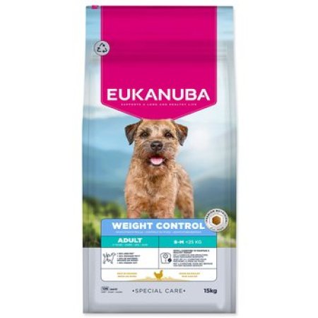 Krmivo EUKANUBA Special Care Adult Small a Medium Weight Control 15kg