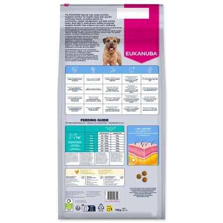 Krmivo EUKANUBA Special Care Adult Small a Medium Weight Control 15kg