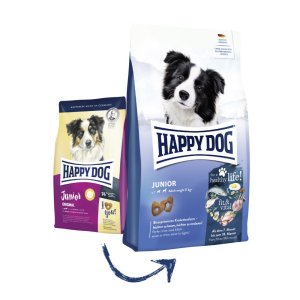 Happy Dog Junior 1 kg (EXPIRÁCIA 05/2026)