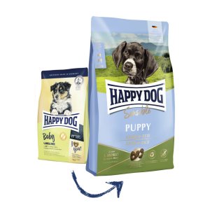 Happy Dog Puppy Lamb & Rice 1 kg (EXPIRÁCIA 09/2026)