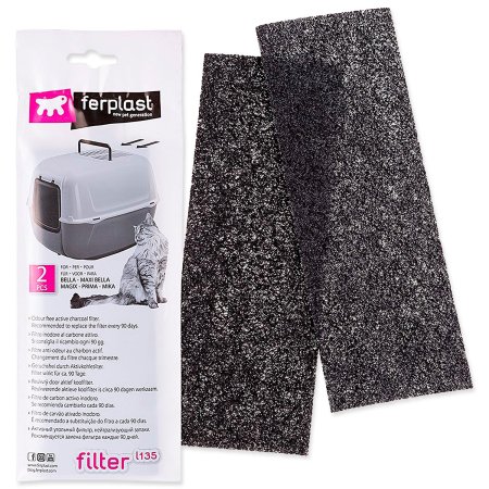 Filtr uhlíkový do kočičí toalety L135