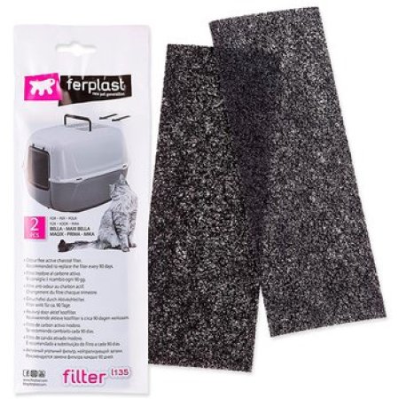 Filtr uhlíkový do kočičí toalety L135