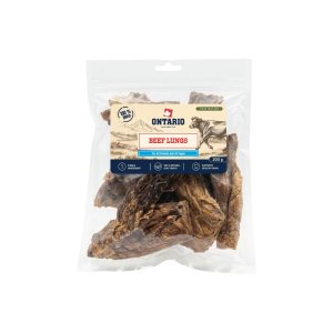 Pochoutka Ontario Pure Nature hovězí plíce sušené 200g