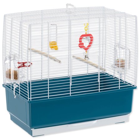 Klec Ferplast Rekord 3 bílo-modrá 49x30x48,5cm