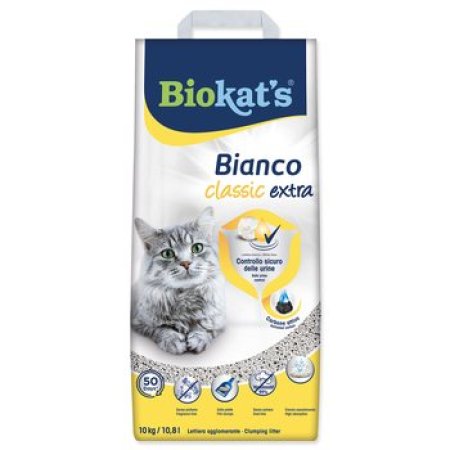Podestýlka Biokat�s Bianco Extra Classic 10kg