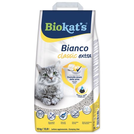 Podestýlka Biokat�s Bianco Extra Classic 10kg