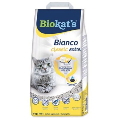 Podestýlka Biokat�s Bianco Extra Classic 10kg