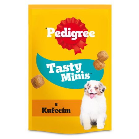 Pedigree pochoutka Tasty Minis Junior kuřecí 125 g