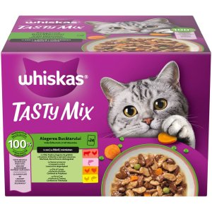 Whiskas kapsička Tasty Mix Chef"s Choice ve šťávě 24 x 85 g
