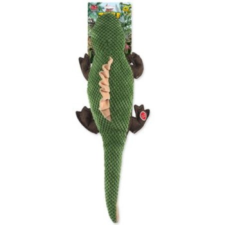 Hračka Dog Fantasy Jungle ještěrka zelená 60cm