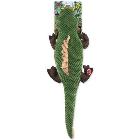 Hračka Dog Fantasy Jungle ještěrka zelená 60cm