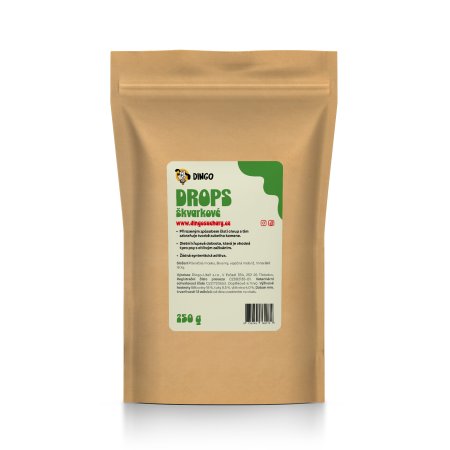 Dingo Drops škvarkové 250 g (EXPIRÁCIA 10/2026)