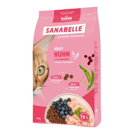 Bosch Cat Sanabelle Adult Chicken 2 kg (POŠKODENÝ OBAL)