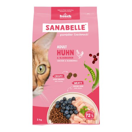 Bosch Cat Sanabelle Adult Chicken 2 kg (POŠKODENÝ OBAL)