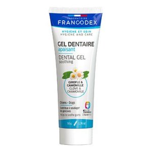 Francodex Zklidňující dentální gel pro psy 50g