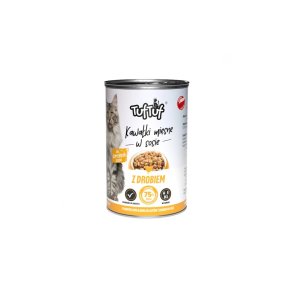 Tuf Tuf Cat Kousky masa s drůbežím konz. 415g