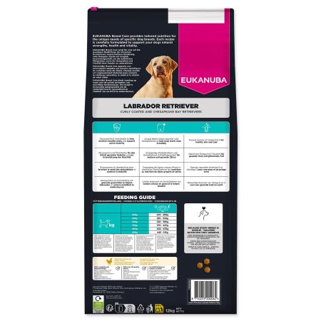 Krmivo Eukanuba Breed Care Adult chicken Labrador Retriever 12 kg