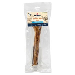 Pochoutka Ontario Pure Nature pštrosí kost SLIM sušená 1ks