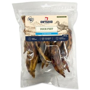 Pochoutka Ontario Pure Nature kachní pařátky sušené 250g