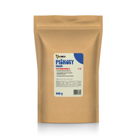 Dingo Piškóty klasik 500 g (EXPIRÁCIA 11/2026)