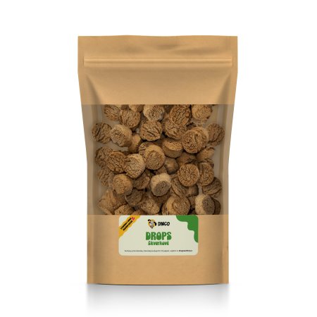 Dingo Drops škvarkové 500 g (EXPIRÁCIA 11/2026)
