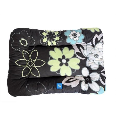 PROFIZOO Vankúš 4R č.4 90cm čierna kvietok (bav)