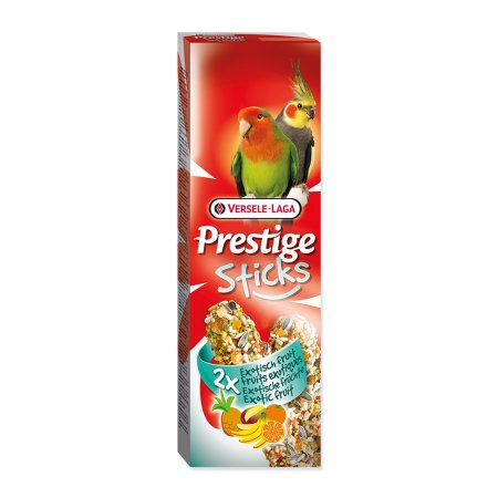 Tyčinky Prestige exotické ovocie pre stredné papagáje