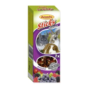 Tyčinky pre veľké hlodavce s lesným ovocím 2ks