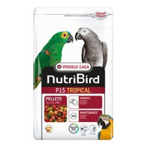 Krmivo NutriBird P15 Tropical pre veľké papagáje 1kg