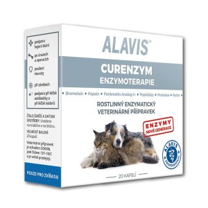 Alavis Enzýmoterapia-Curenzým pre psy a mačky 20cps