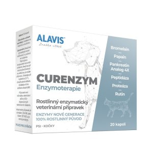 Alavis Enzýmoterapia-Curenzým pre psy a mačky 20cps