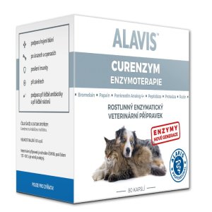 Alavis Enzýmoterapia-Curenzým pre psy a mačky 80cps