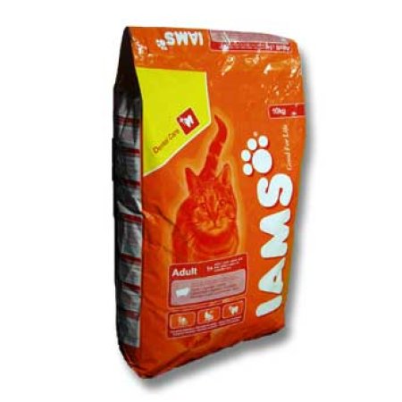 IAMS for Vitality Adult Cat Food with Lamb 10 kg