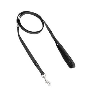 Vodítko Hurtta Seeker Standard Leash černé 180cm/15mm