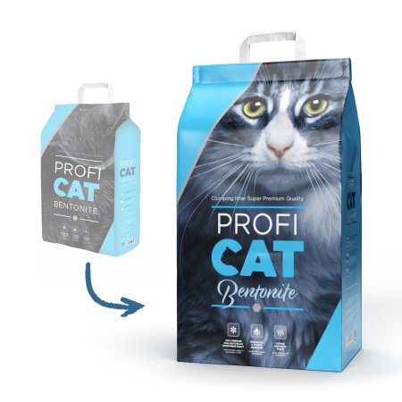 PROFICAT Bentonit blue-grey 10 kg NEW (POŠKODENÝ OBAL)