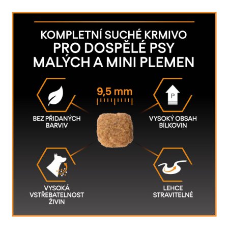 Pro Plan Small & Mini Adult Optibalance kura 14 kg (POŠKODENÝ OBAL, váha 13,7 kg)
