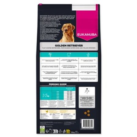 Krmivo Eukanuba Breed Care Adult chicken Golden Retriever 12 kg