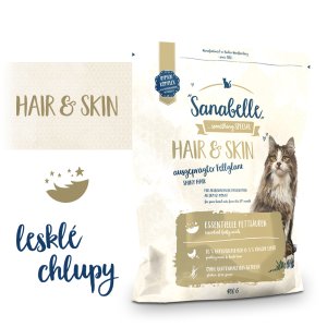 Bosch Cat Sanabelle Hair & Skin 0,4 kg (EXPIRÁCIA 09/2026)