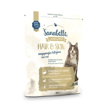 Bosch Cat Sanabelle Hair & Skin 0,4 kg (EXPIRÁCIA 09/2026)