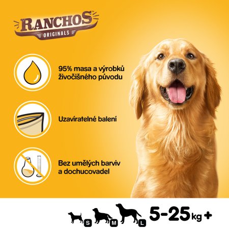 Pedigree pochúťka Ranchos hovädzie 70 g (EXPIRÁCIA 09/2026)