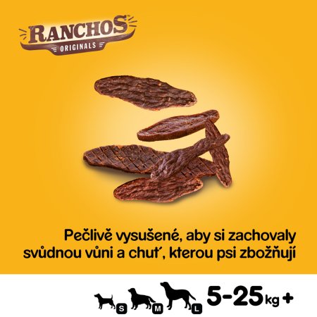 Pedigree pochúťka Ranchos hovädzie 70 g (EXPIRÁCIA 09/2026)